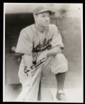 1980s Leo Durocher Brooklyn Dodgers Signed 8" x 10" Photo - JSA 