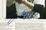 1980s Jim Catfish Hunter New York Yankees Signed Magazine Photo - JSA 