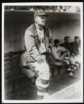 1970s Max Carey Pittsburgh Pirates Signed 8" x 10" Photo - JSA 