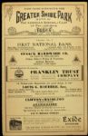 1931 Shibe Park Philadelphia As vs. Cleveland Indians Scorecard w/Jimmie Foxx 