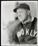 1980s Burleigh Grimes Brooklyn Robins Signed 8" x 10" Photo - JSA 