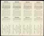 1964 Philadelphia Phillies Phantom World Series Ticket Sheet (4 Tickets)