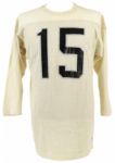 1960-66 Tom Flores Oakland Raiders Practice Worn Durene Jersey (MEARS LOA) 