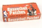 1974 Fleer Basketball Patches Unopened Box of 24 