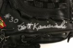 1997 Scott Kamieniecki Baltimore Orioles Game Worn Signed Glove (MEARS LOA) 