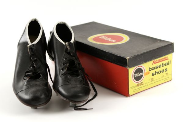 1960s Wilson Baseball Cleats In Original Box (MIB) 