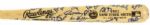 1993 New York Mets Team Signed Bat w/30+ Sigs. Incl. Dave Johnson Jeff Kent Ralph Kiner Saberhagen (MEARS LOA)