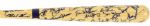 1993 New York Mets Team Signed Bat w/30+ Sigs. Incl. Dave Johnson Jeff Kent Ralph Kiner Saberhagen (MEARS LOA)