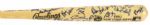 1993 New York Mets Team Signed Bat w/30+ Sigs. Incl. Dave Johnson Jeff Kent Ralph Kiner Saberhagen (MEARS LOA)