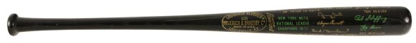 1973 New York Mets Commemorative Louisville Slugger Black Bat 