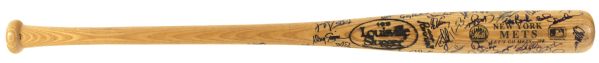 1991 New York Mets Team Signed Bat w/45+ Sigs. Incl. Dwight Gooden (MEARS LOA) 