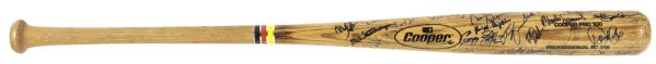 1990 New York Mets Team Signed Cooper Bat w/35+ Sigs. Incl. Darryl Strawberry Dwight Gooden (MEARS LOA) 