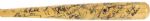 1990 New York Mets Team Signed Cooper Bat w/35+ Sigs. Incl. Darryl Strawberry Dwight Gooden (MEARS LOA) 