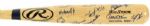 1990s mid New York Mets Signed Bat w/25 Sigs. (MEARS LOA) 