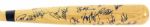 1990s mid New York Mets Signed Bat w/25 Sigs. (MEARS LOA) 