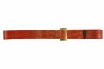 1860-90s circa Leather Belt The Style Used by Early Baseball Teams Manufactured in Boston