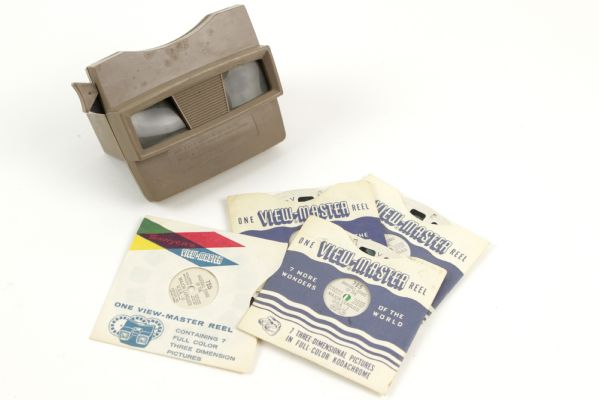 1953 Baseball View Master w/3 Reels & Viewer