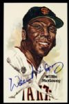 1987 Willie McCovey San Francisco Giants Signed Perez Steele Card - JSA 