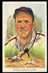 1989 Enos Slaughter St. Louis Cardinals Signed Perez Steele Postcard - JSA 