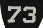 1983-84 Charley Hannah Los Angeles Raiders Game Worn Jersey (MEARS LOA)