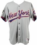1993 Bobby Bonilla New York Mets Game Worn Jersey Worn During All Star Game w/All Star Patch (MEARS LOA)