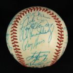 1988 Philadelphia Phillies Team Signed ONL (Giamatti) Baseball w/26 Sigs. Incl. Mike Schmidt (JSA)