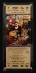 2000 Super Bowl XXXIV Full Ticket - St. Louis Rams vs. Tennessee Titans 