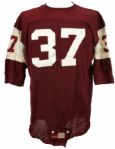 1969 Temple Owls #37 Game Worn Durene Jersey (MEARS LOA) 