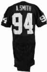 1991 Anthony Smith Los Angeles Raiders Game Worn Jersey (MEARS LOA) 