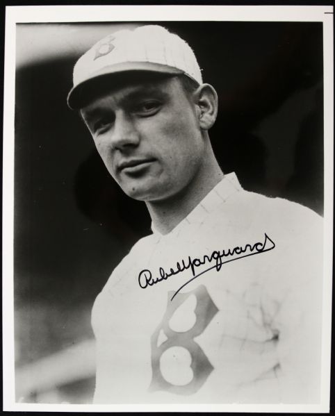 1970s Rube Marquard Brooklyn Robins Signed 8" x 10" Photo - JSA 