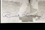 1980s Buck Leonard Negro League Hall of Famer Signed 8 x 10 Photo - JSA 