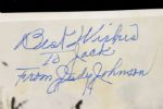 1980s Judy Johnson Negro League Hall of Famer Signed 8 x 10 Photo - JSA 