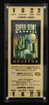 2004 Super Bowl XXXVIII Full Ticket - New England Patriots vs. Carolina Panthers