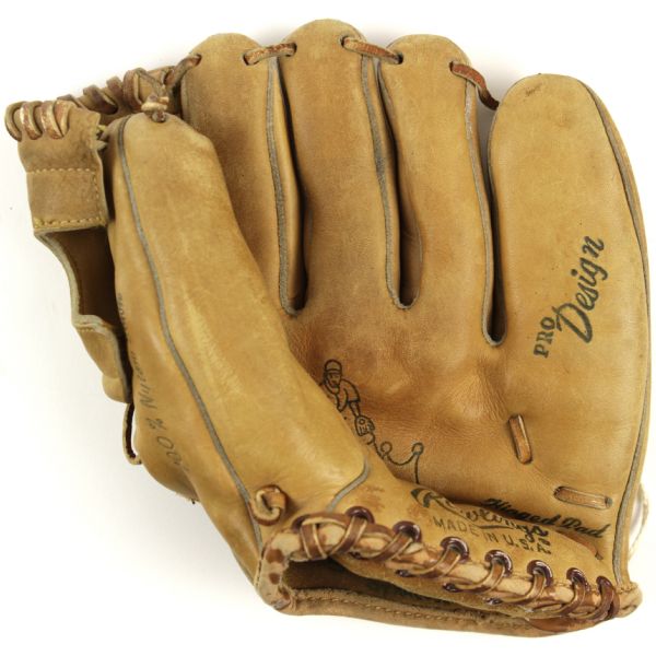 1958-63 Mickey Mantle New York Yankees MM9 Triple Crown Signature Store Model Glove (NR MT Condition) MEARS LOA