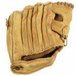 1958-63 Mickey Mantle New York Yankees MM9 Triple Crown Signature Store Model Glove (NR MT Condition) MEARS LOA
