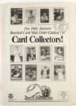 1979-88  Baseball Card Magazine - Lot of 10