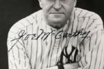 1970s Joe McCarthy New York Yankees Signed 8 x 10 Photo - JSA 