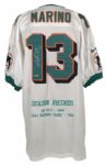 1990s Dan Marino Miami Dolphins Signed Authentic Stat Authentic Jersey - JSA