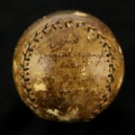 1909 World Series Game Used Baseball 10/8/09 Ty Cobb Detroit Tigers vs Honus Wagner Pittsburgh Pirates (Paddy O'Connor Collection) MEARS LOA