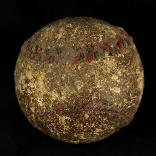 1920s-30s American League Baseball w/Red & Blue Stitching 