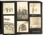 1910s Original Photograph Book w/Over 170 Photos Including  Lehigh University Band Landscape & Building of Bridge