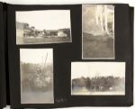 1910s Original Photograph Book w/Over 170 Photos Including  Lehigh University Band Landscape & Building of Bridge