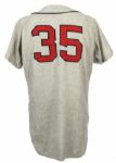 1965 Phil Niekro Milwaukee Braves Game Worn Signed Flannel Jersey Last Year in Milwaukee (MEARS 9.5) 