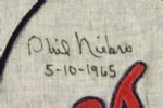 1965 Phil Niekro Milwaukee Braves Game Worn Signed Flannel Jersey Last Year in Milwaukee (MEARS 9.5) 