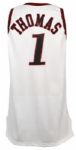 1998-99 Tim Thomas Philadelphia 76ers Game Worn Rookie Jersey (MEARS LOA)