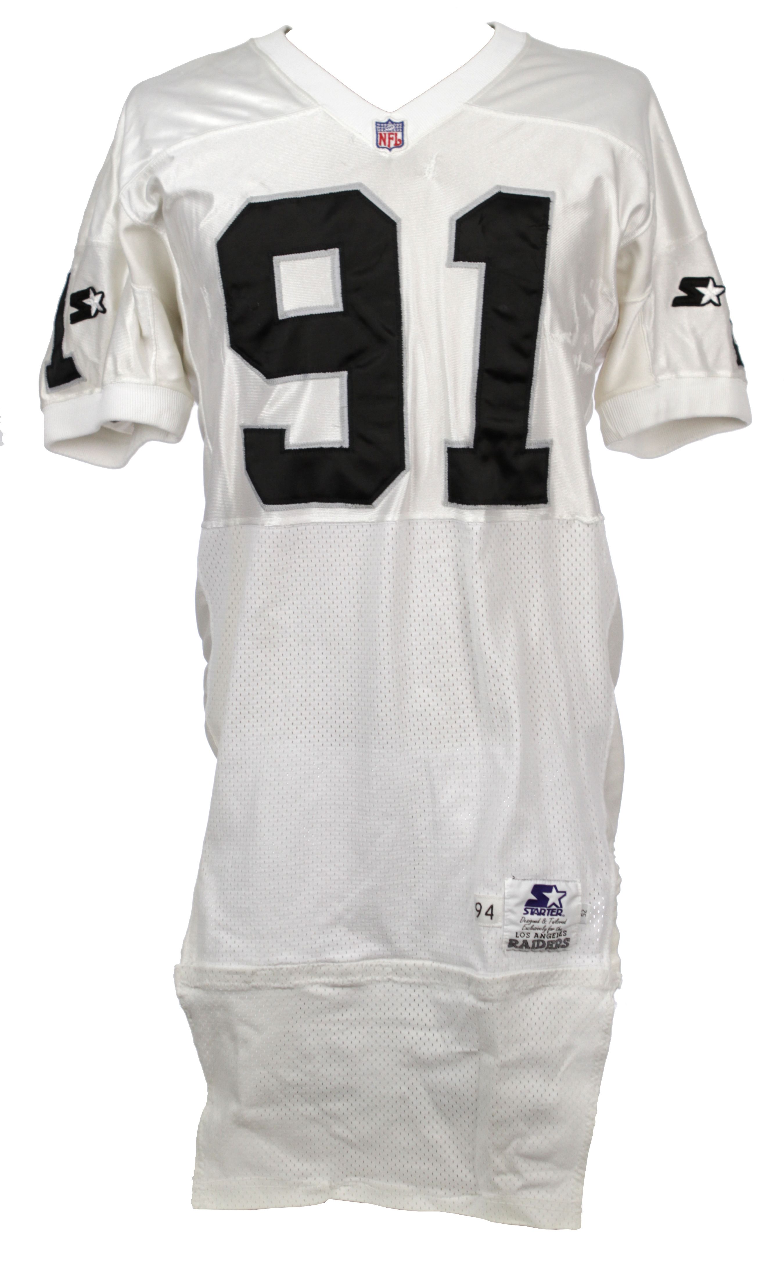 game used raiders jersey