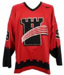 1998-2000 Eric Laplante Quebec Remparts Game Worn Jersey (MEARS LOA) 