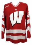 2002-04 Katie Temple University of Wisconsin Game Used Hockey Jersey (MEARS LOA)