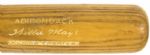 1961-63 Willie Mays San Francisco Giants Autographed Adirondack Professional Model Game Used Bat (MEARS A8)