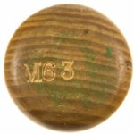 1961-63 Willie Mays San Francisco Giants Autographed Adirondack Professional Model Game Used Bat (MEARS A8)